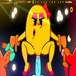 Play Ms Pac Man in Sexy Maze Madness Sex Game