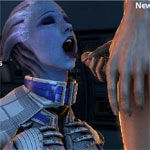 Play Liara cum dumpster Sex Game